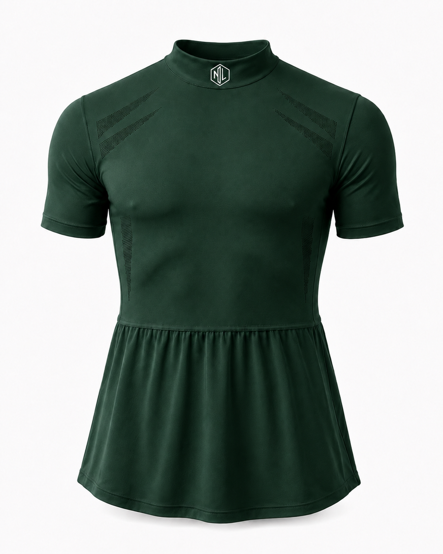 Performance Flare Shirt - Dark Green
