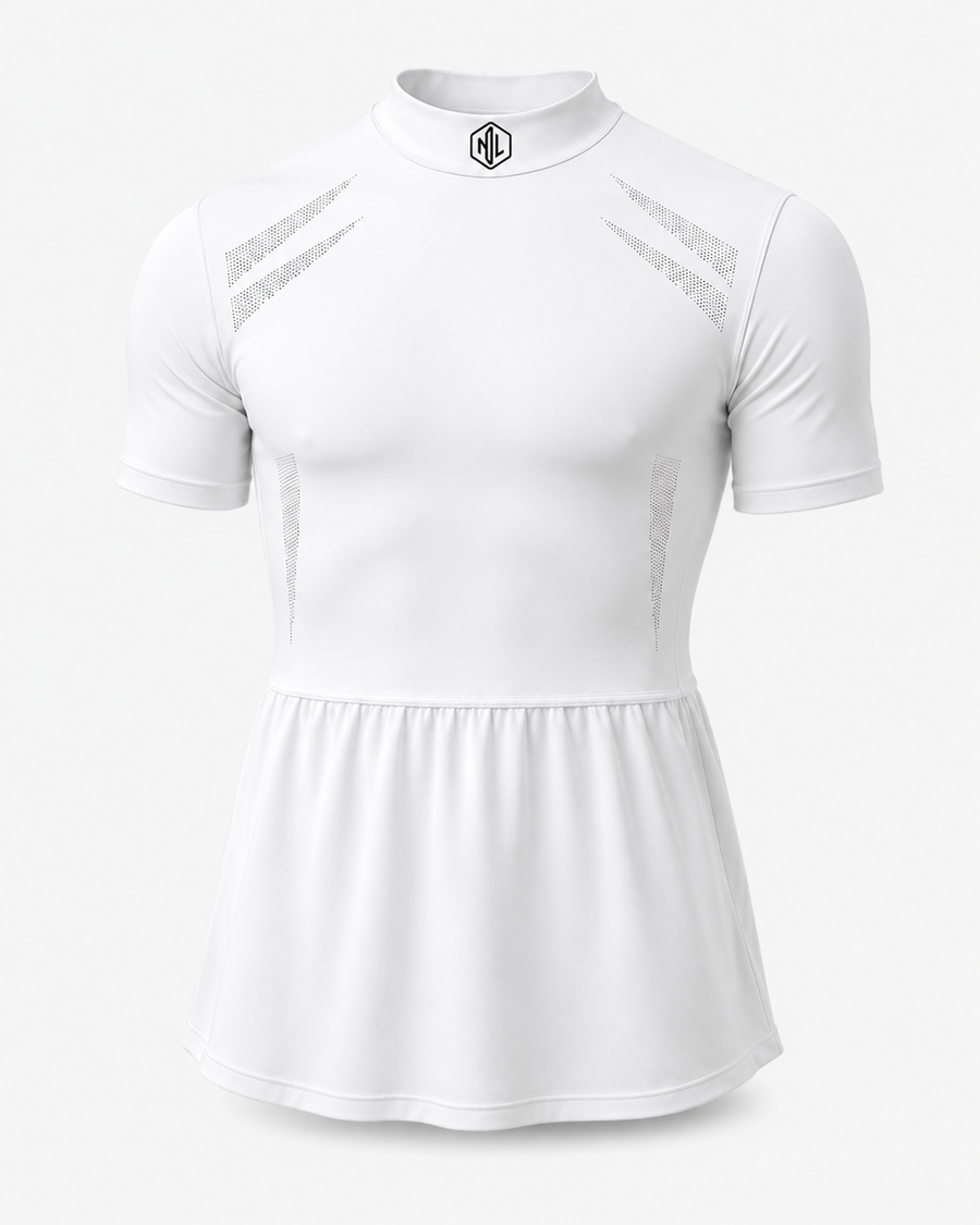Performance Flare Shirt - White