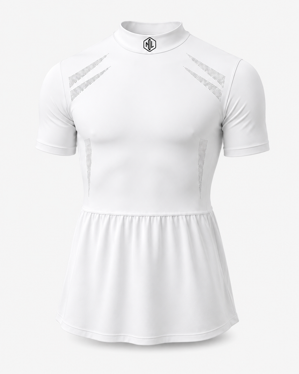 Performance Flare Shirt - White